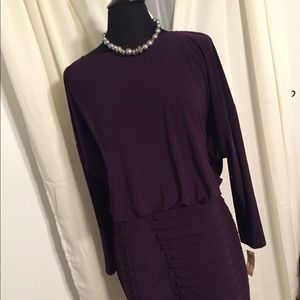 Dark purple Dress Barn dress